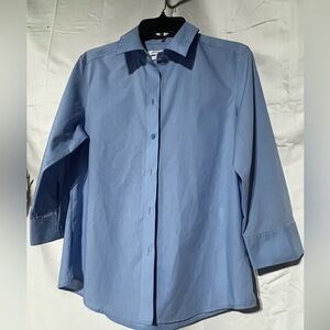 Foxcroft Light Blue Dress Shirt